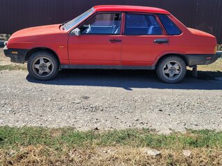 1997 Lada (ВАЗ) 21099, красный, 95000 рублей, вид 3