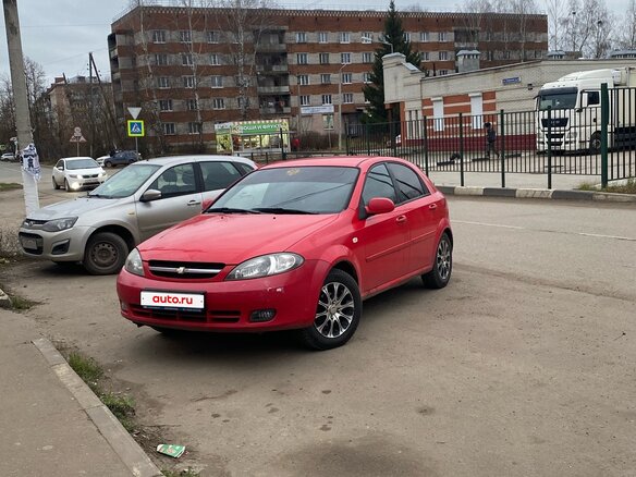 2006 Chevrolet Lacetti I, красный