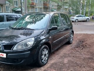 2008 Renault Scenic II Рестайлинг, чёрный, 400000 рублей, вид 1