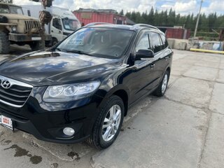 2010 Hyundai Santa Fe II Рестайлинг, чёрный, 985000 рублей, вид 4