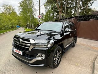 2019 Toyota Land Cruiser 200 Series Рестайлинг 2, чёрный, 8350000 рублей, вид 1
