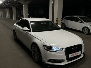 2012 Audi A6 IV (C7), белый, 1400000 рублей, вид 5
