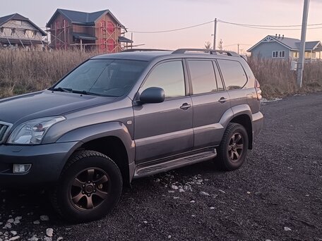 2008 Toyota Land Cruiser Prado 5-speed 120 Series Рестайлинг, серый, 1760000 рублей, вид 2