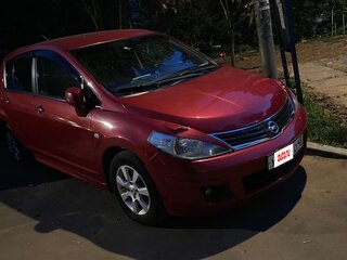 2011 Nissan Tiida I Рестайлинг, красный, 750000 рублей, вид 2