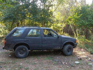 1993 Opel Frontera A, пурпурный, 380000 рублей, вид 2