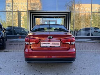 2015 Kia Rio III Рестайлинг, красный, 899000 рублей, вид 5