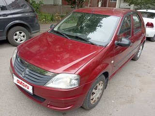 2012 Renault Logan I Рестайлинг, красный, 699000 рублей, вид 1