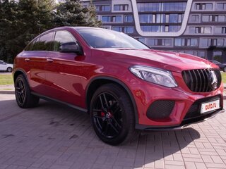 2016 Mercedes-Benz GLE Coupe 350 d I (C292), красный, 5500000 рублей, вид 5