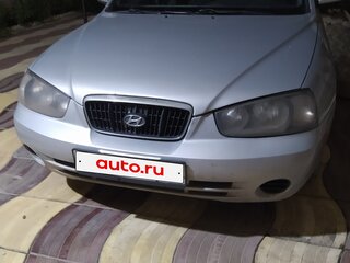 2001 Hyundai Elantra III (XD), серый, 350000 рублей, вид 1