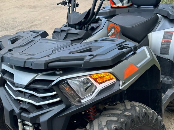 2022 Loncin TRV350Pro Max, серебристый, 380000 рублей
