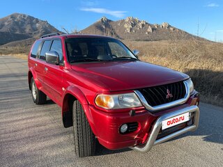 2007 Mitsubishi Pajero Sport I Рестайлинг, красный, 1500000 рублей, вид 4