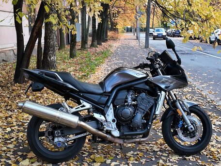 2004 Yamaha FZ1, серый, 360000 рублей, вид 3