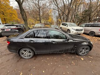 2008 Mercedes-Benz C-Класс 230 III (W204), чёрный, 750000 рублей, вид 3