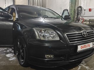 2005 Toyota Avensis II, чёрный, 850000 рублей, вид 3