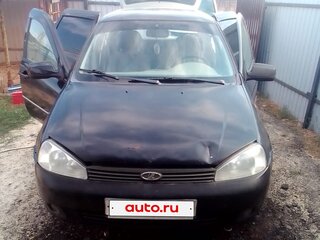 2010 Lada (ВАЗ) Kalina I, чёрный, 175000 рублей, вид 1