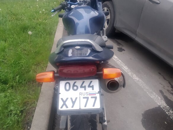 2000 Honda CB 600F Hornet, синий, 400000 рублей - вид 17