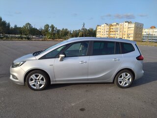 2018 Opel Zafira C Рестайлинг, серебристый, 1259906 рублей, вид 4