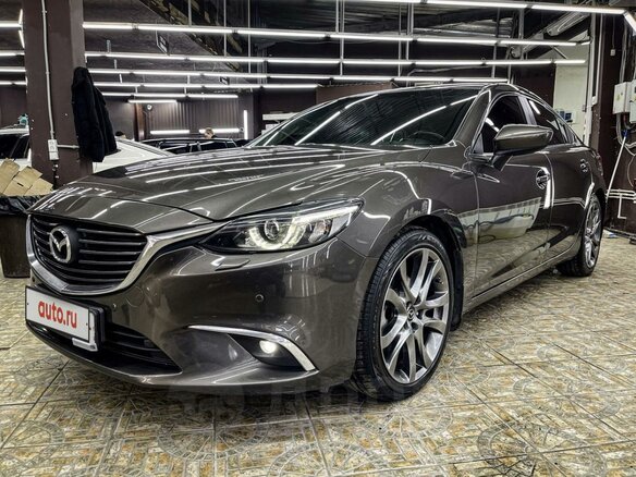 2015 Mazda 6 III (GJ) Рестайлинг, коричневый, 2200000 рублей
