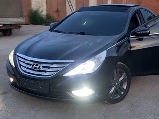 2012 Hyundai Sonata VI (YF), чёрный, 1250000 рублей, вид 2