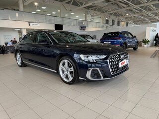2022 Audi A8 Long 50 TFSI IV (D5) Рестайлинг, синий, 7750900 рублей, вид 3