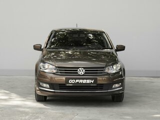 2015 Volkswagen Polo V Рестайлинг, коричневый, 1229000 рублей, вид 3