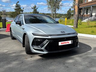 2024 Hyundai Sonata N-Line VIII (DN8) Рестайлинг, серый, 3890000 рублей, вид 1