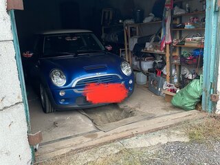2006 Mini Hatch Cooper S I (R50), синий, 1200000 рублей, вид 3