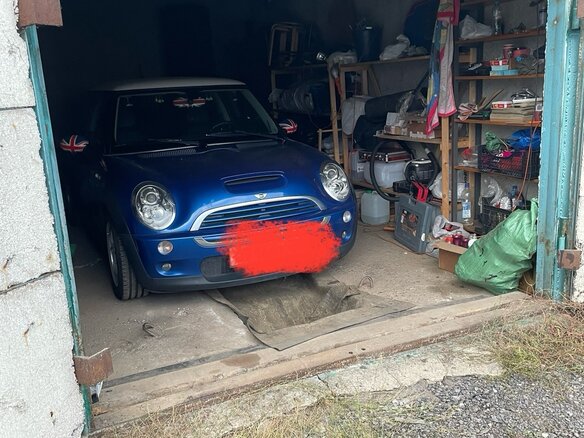 2006 Mini Hatch Cooper S I (R50), синий, 1200000 рублей - вид 2