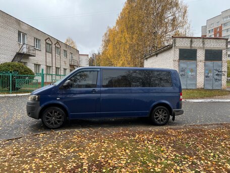 2010 Volkswagen Transporter, синий, 1980000 рублей, вид 1