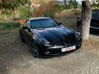 2004 Mercedes-Benz SLK-Класс 200 II (R171), чёрный, 1500000 рублей, вид 1