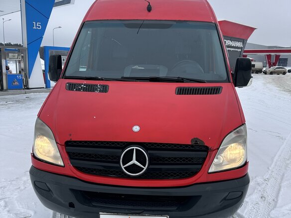 2007 Mercedes-Benz Sprinter, красный, 1000000 рублей