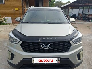 2020 Hyundai Creta I Рестайлинг, серебристый, 1890000 рублей, вид 2