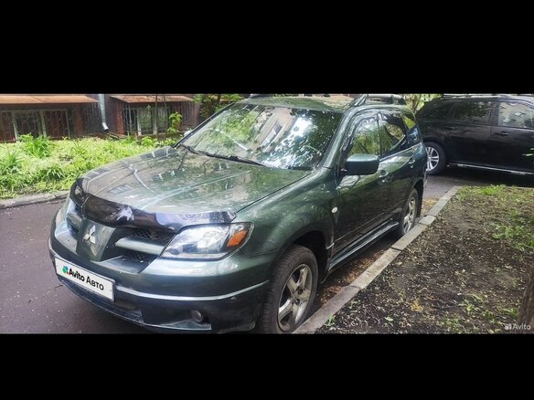 2002 Mitsubishi Outlander I, серый, 510000 рублей - вид 5