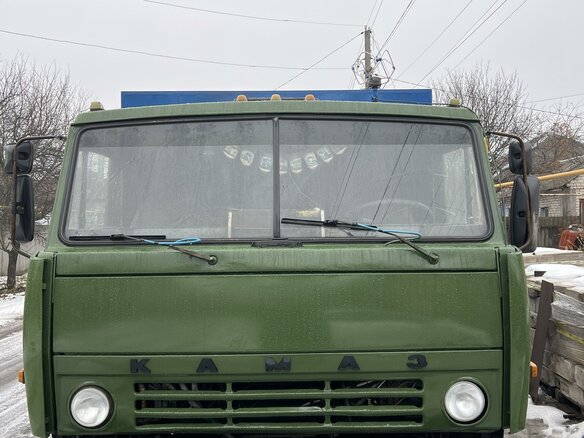 1992 КамАЗ 55102, зелёный, 750000 рублей - вид 9