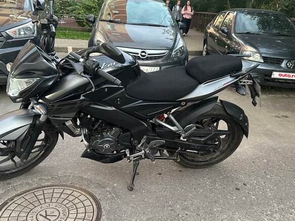 2019 Bajaj Pulsar NS 200, чёрный, 180000 рублей - вид 6