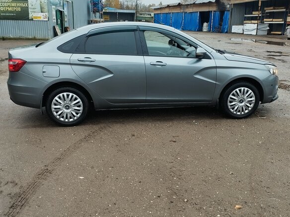 2016 Lada (ВАЗ) Vesta I, коричневый, 570000 рублей - вид 4