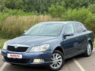 2012 Skoda Octavia II (A5) Рестайлинг, синий, 750000 рублей, вид 2