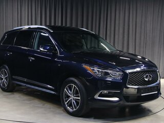 2018 Infiniti QX60 I Рестайлинг, синий, 1999000 рублей, вид 3