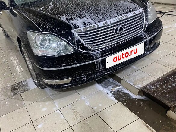 2003 Lexus LS 430 III Рестайлинг, чёрный, 900000 рублей - вид 6
