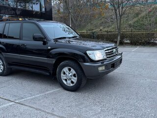2007 Toyota Land Cruiser 100 Series Рестайлинг 2, чёрный, 2450000 рублей, вид 3