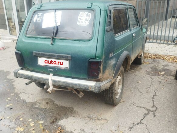 1998 Lada (ВАЗ) 2121 (4x4) I Рестайлинг, синий, 60000 рублей - вид 5