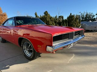 1969 Dodge Charger R__T II, красный, 7000000 рублей, вид 5