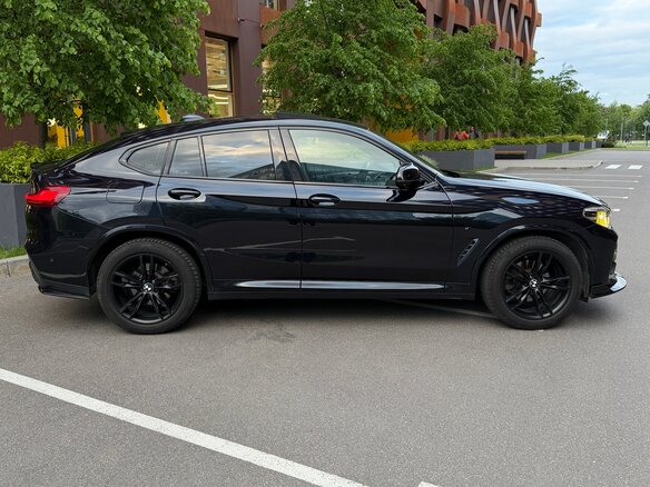 2019 BMW X4 20i II (G02), синий, 4000000 рублей - вид 8