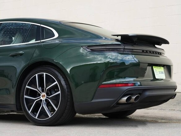 2025 Porsche Panamera 4S E-Hybrid III, зелёный, 14344372 рублей - вид 24