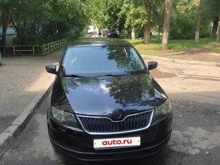 2017 Skoda Rapid I Рестайлинг, чёрный, 750000 рублей, вид 1