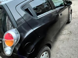 2011 Chevrolet Spark III, чёрный, 590000 рублей, вид 3
