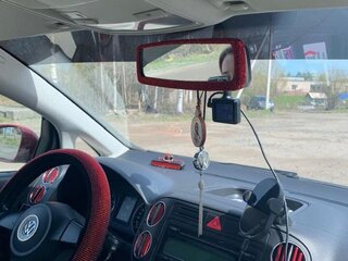 2010 Volkswagen Golf Plus II, красный, 670000 рублей, вид 2