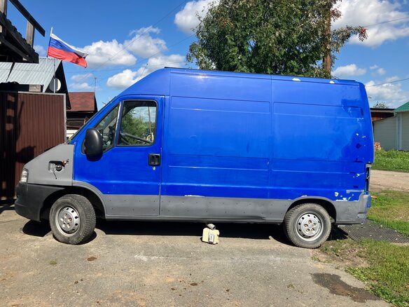 2008 Fiat Professional Ducato, синий, 700000 рублей - вид 1