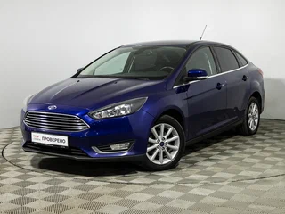 2016 Ford Focus III Рестайлинг, синий, 979700 рублей, вид 1