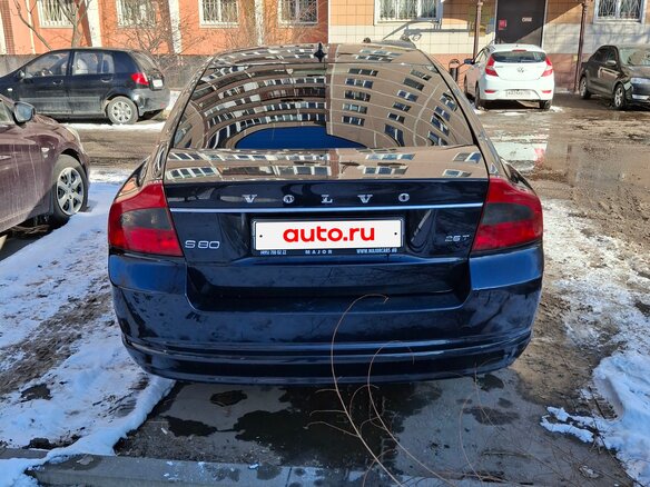 2008 Volvo S80 II, чёрный, 1300000 рублей - вид 4